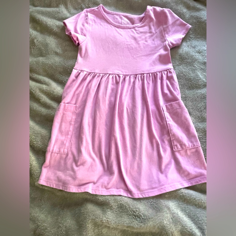 Girls dress with pockets XSmall